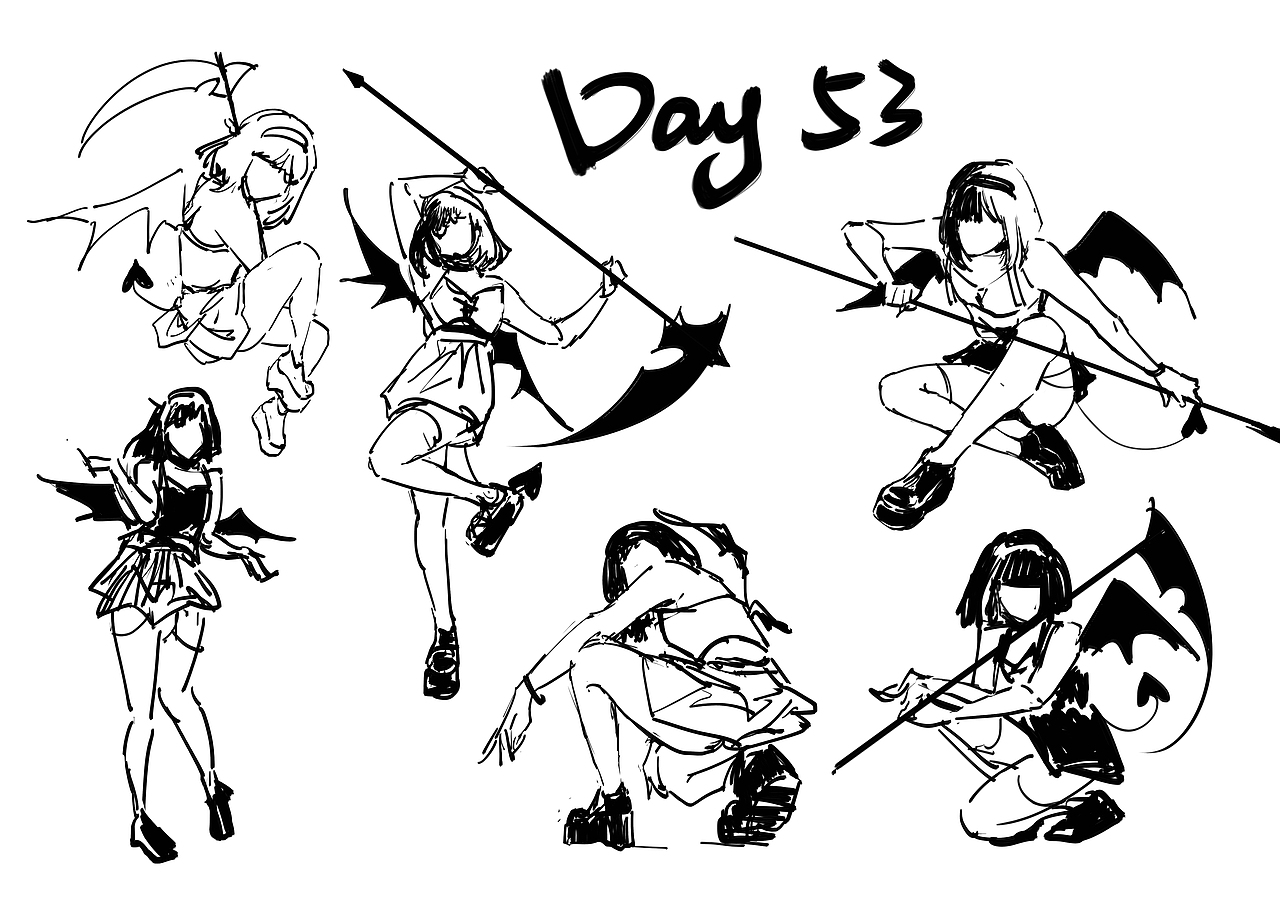 #速写60天挑战赛#DAY53@速写班长（图ZMjk4NDA5ODc2） - 创作习作 - 站酷设计师寿司领带原创素材 - 站酷ZCOOL