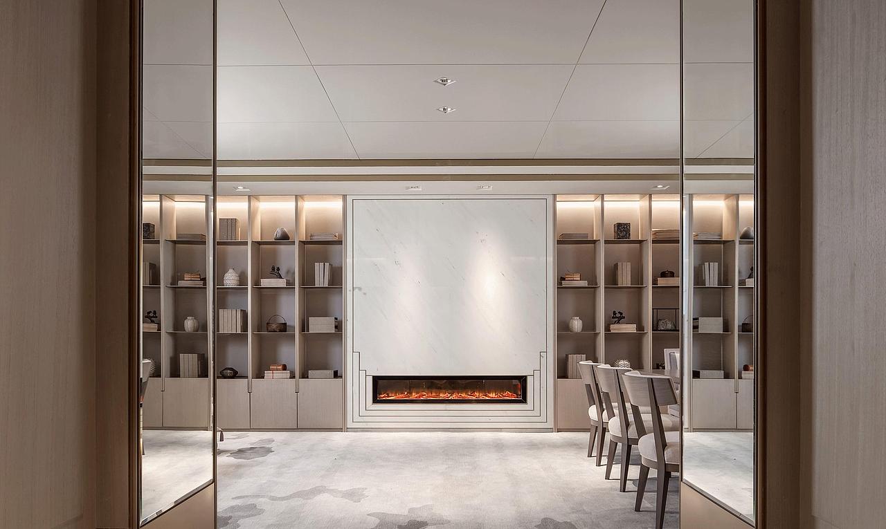 装修案例丨深圳230m²别墅，雅奢新中式正确打开方式（图ZMzEzMDU1Njc2） - 家装设计 - 站酷设计师深圳岚庭装饰原创素材 - 站酷ZCOOL