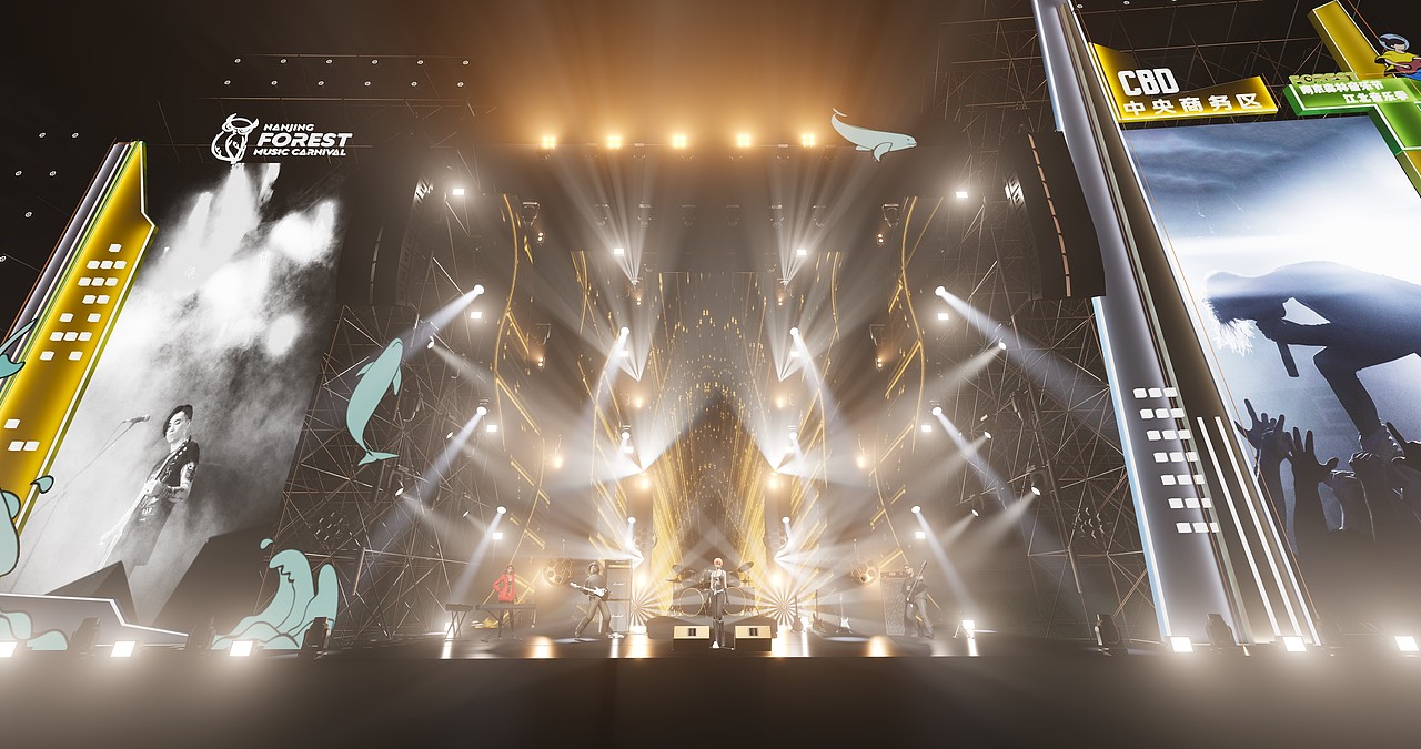 南京森林音乐节舞美设计