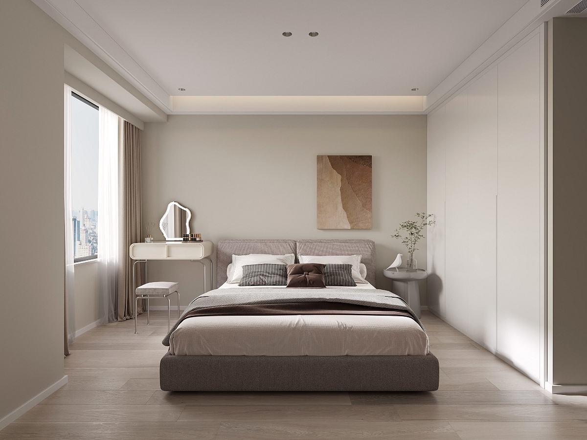 简约奶油风客餐厅（图ZMzM1OTcyMjE2） - 家装设计 - 站酷设计师Z773963837原创素材 - 站酷ZCOOL