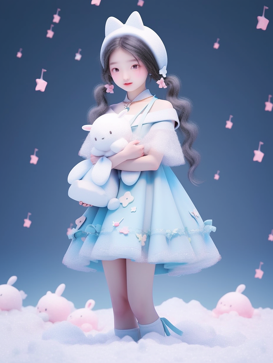 头像设计·手办盲盒玩具