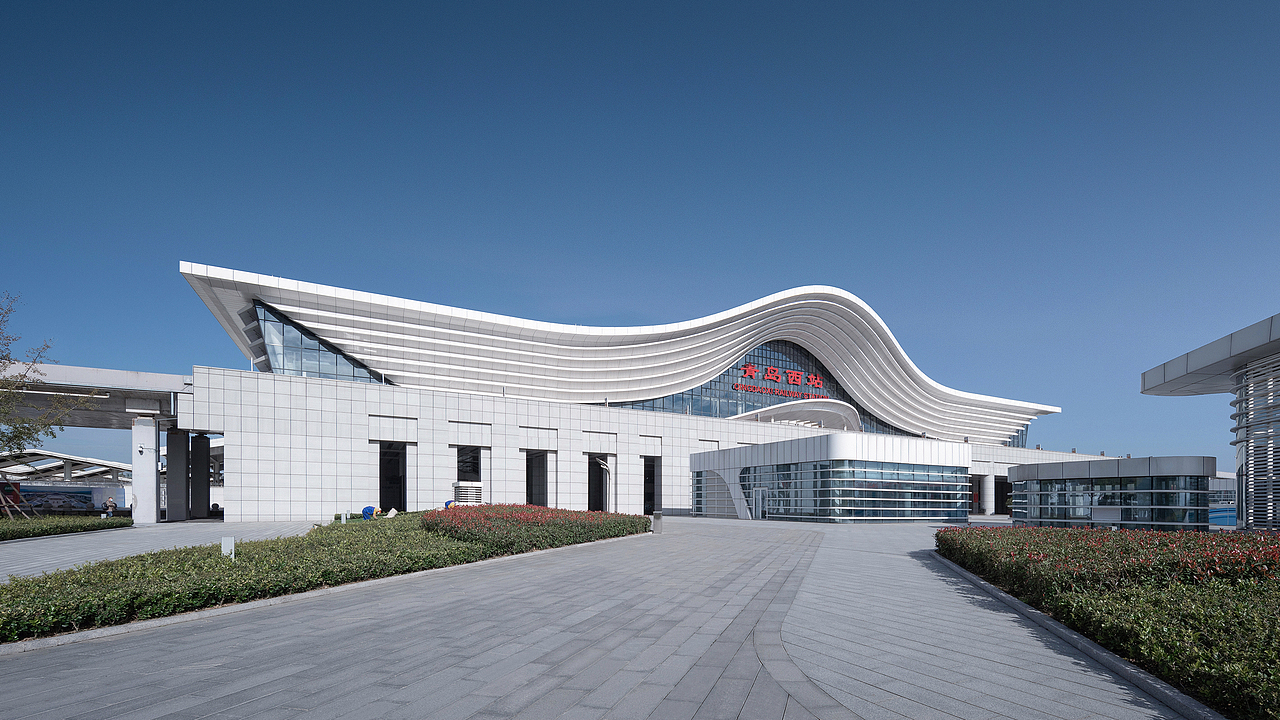 建筑摄影|青岛西站