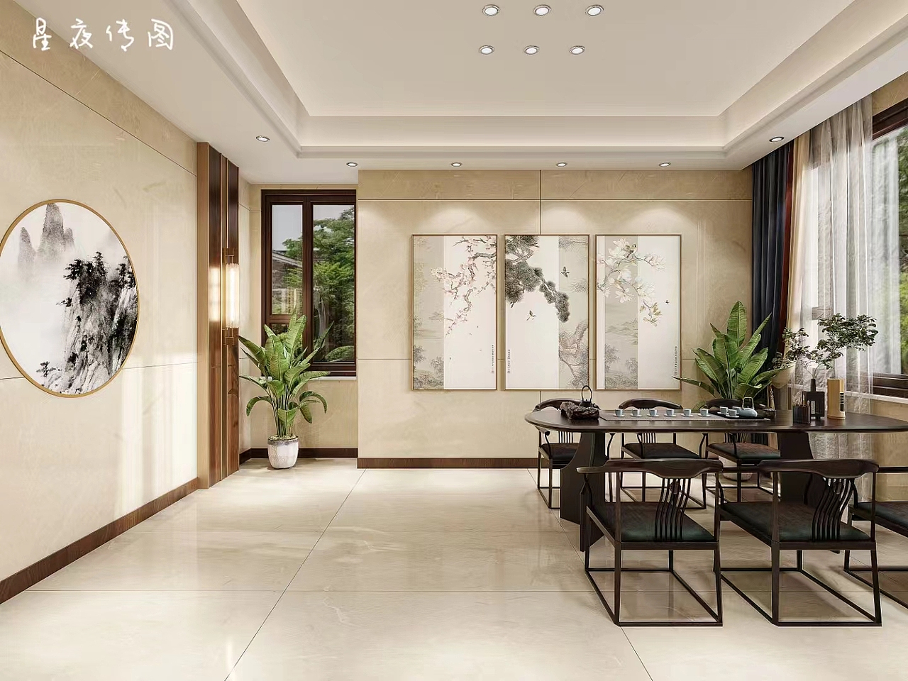 新中式 凭感觉来咯