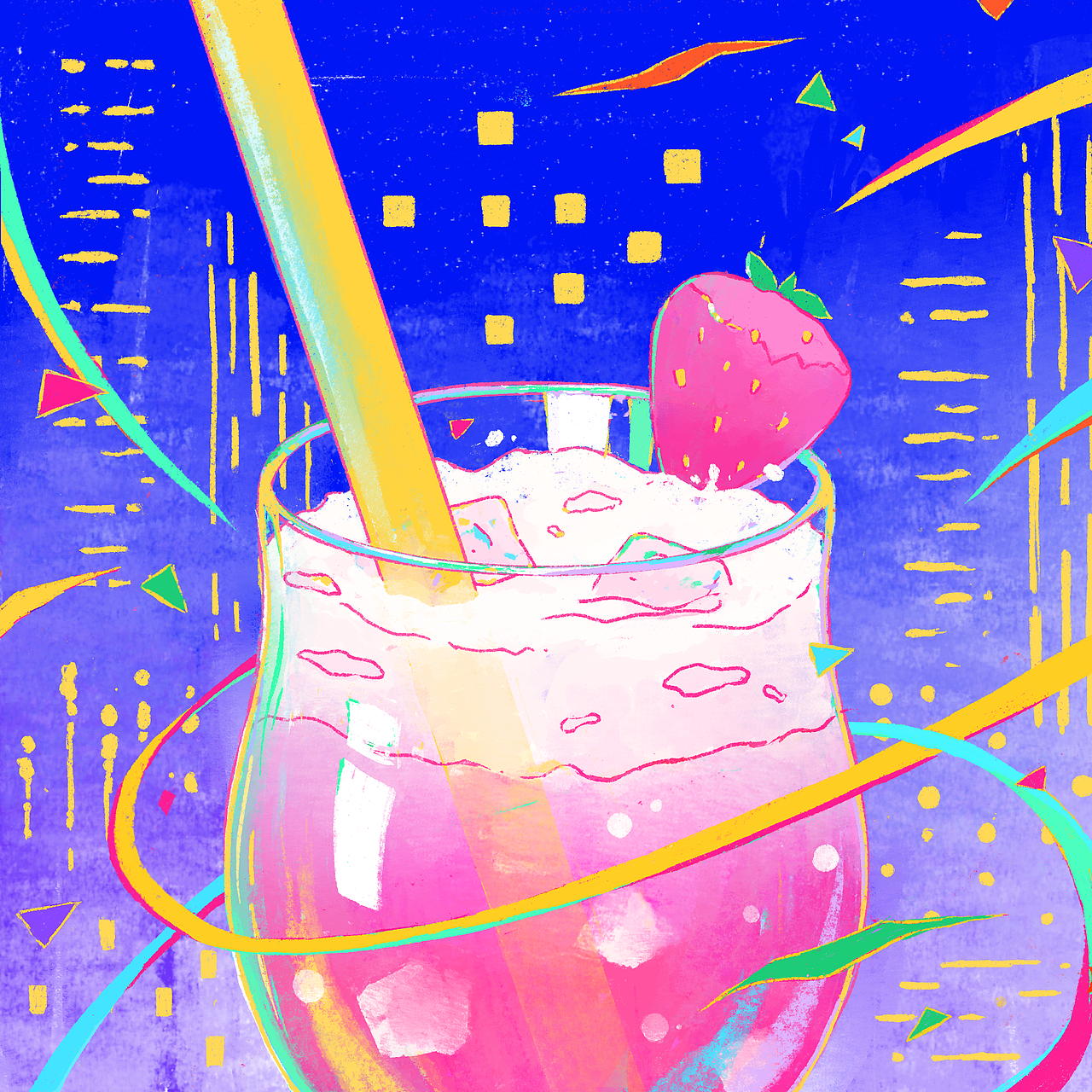 City Pop复古风插画合集（图ZMzMzOTYwNDIw） - 艺术插画 - 站酷设计师bananafish_art原创素材 - 站酷ZCOOL