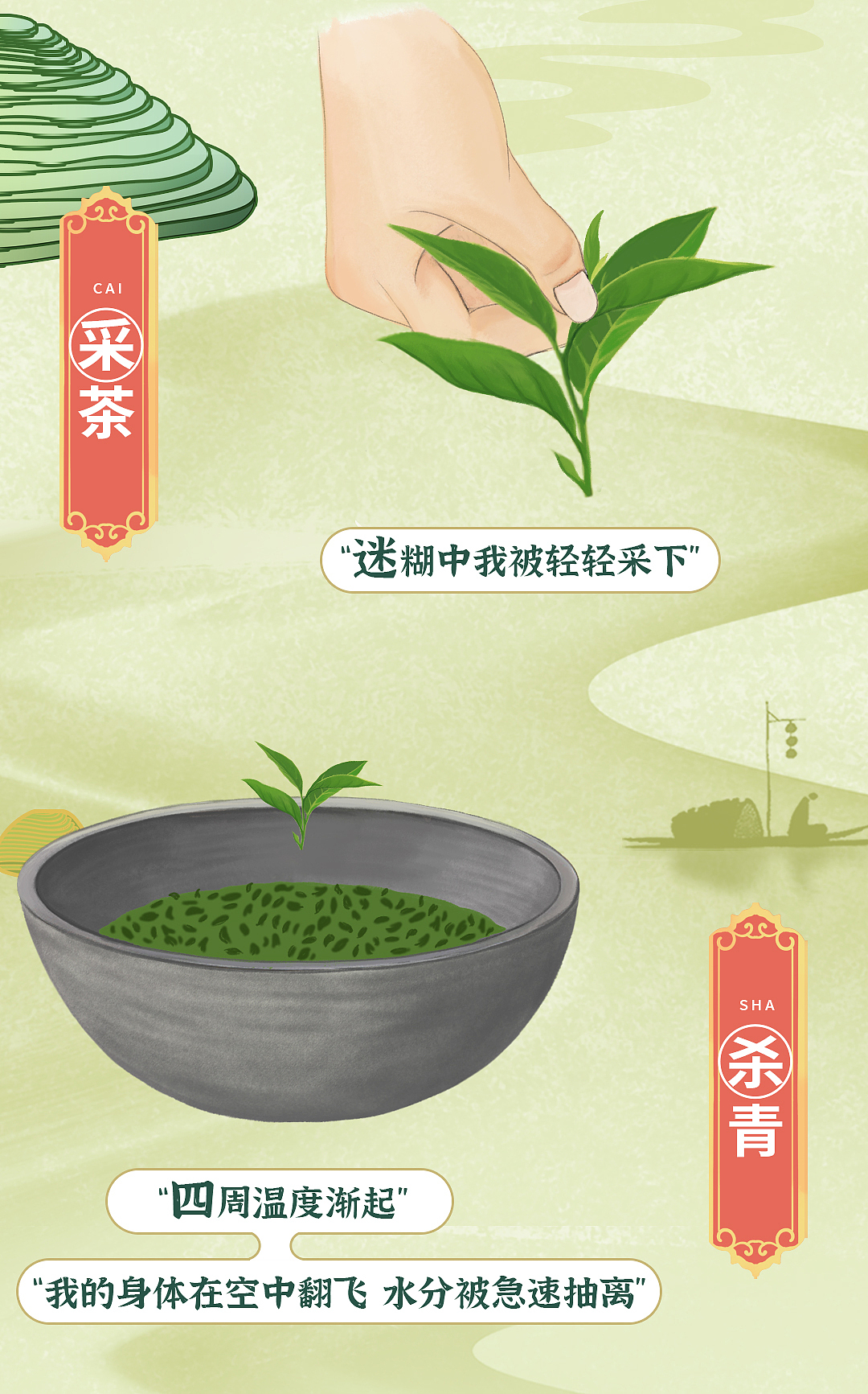 龙井茶汤推文（图ZMzE1NzcwMzQ0） - 其他平面 - 站酷设计师穆俍原创素材 - 站酷ZCOOL