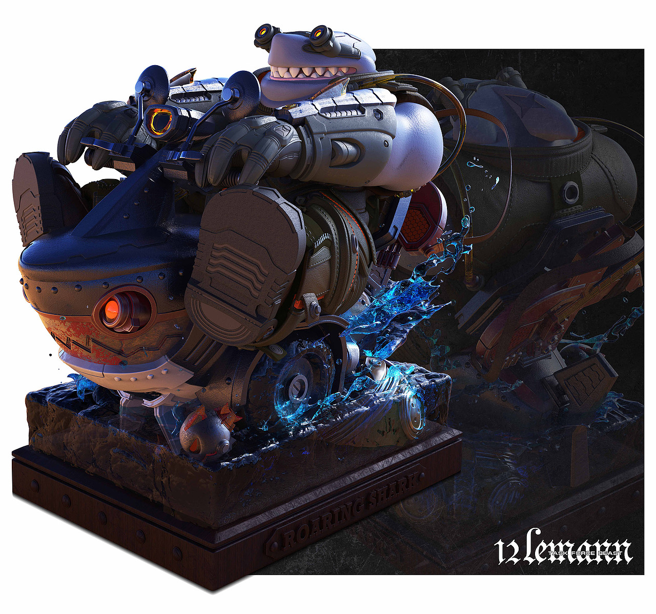 野兽特遣队012-鲨鱼莱曼