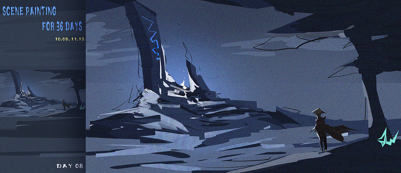 36天场景速途练习打卡（图ZMzIyOTIxNDIw） - 游戏原画 - 站酷设计师JW733原创素材 - 站酷ZCOOL