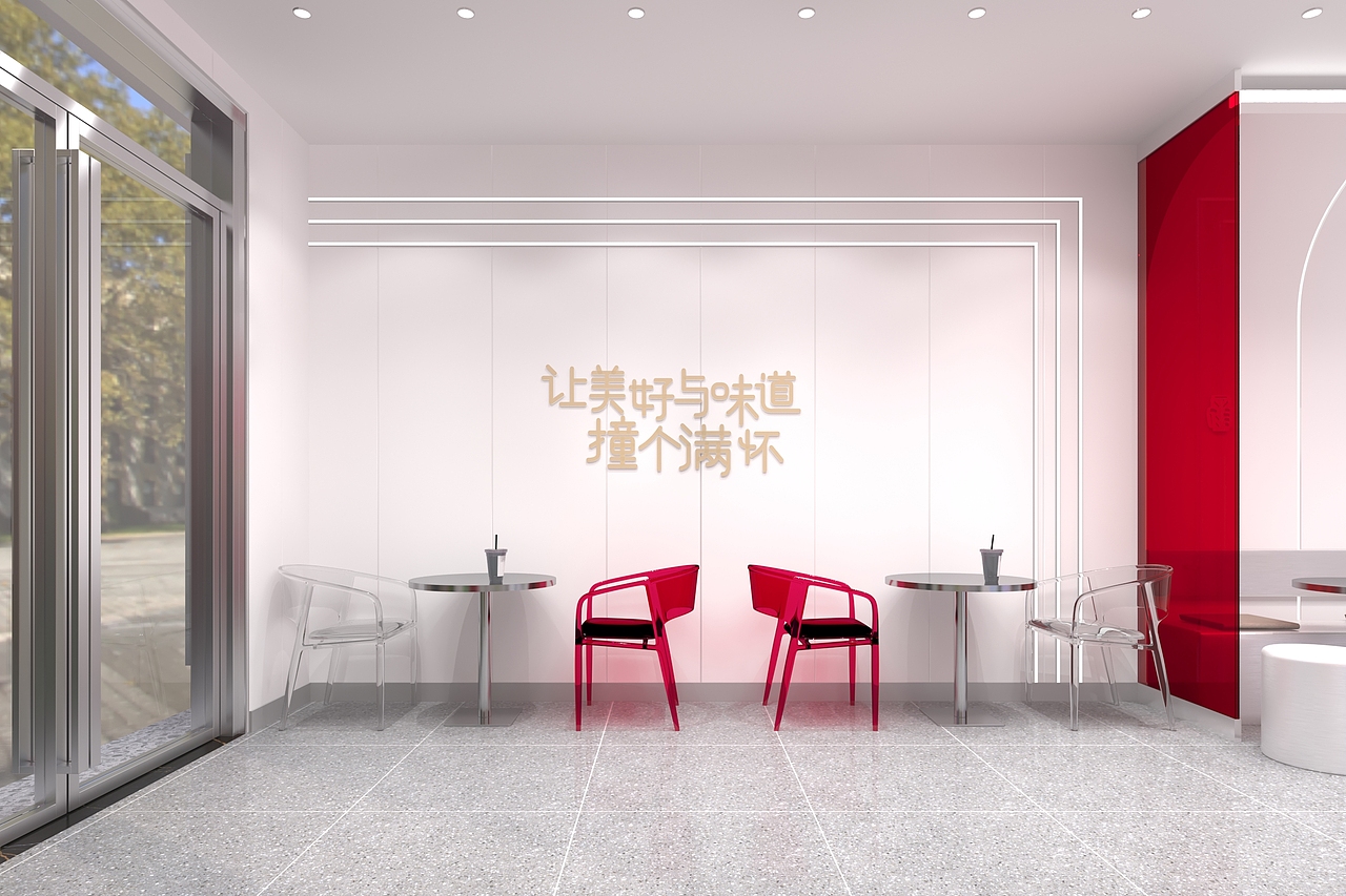 某某某某连锁奶茶店（图ZMzQ1OTU0MTgw） - 酒店餐饮设计 - 站酷设计师杰瑞霍金斯原创素材 - 站酷ZCOOL