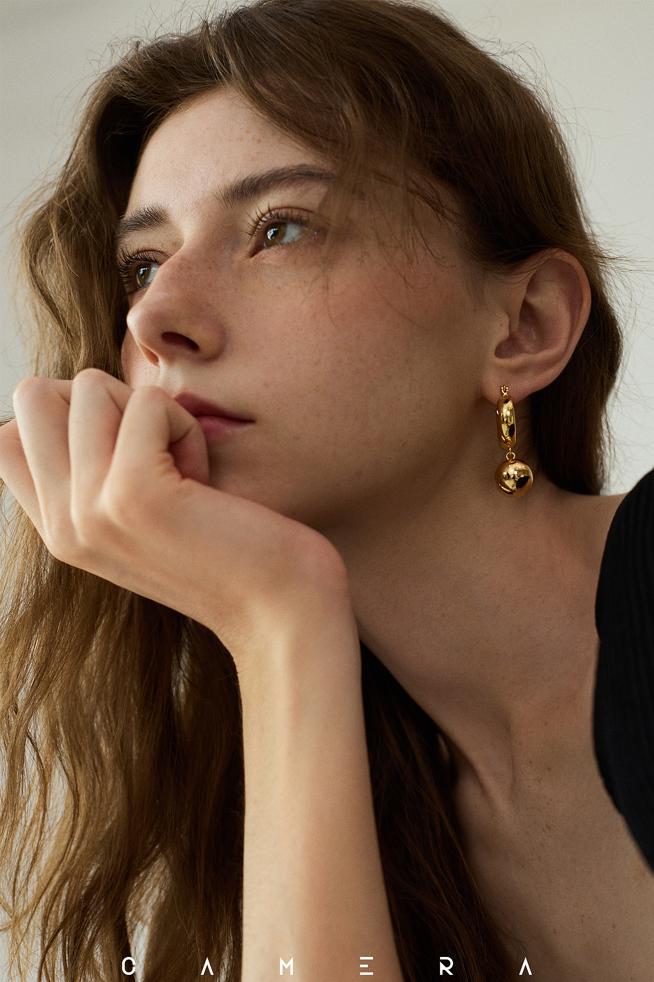 珠宝首饰电商模特法式小众饰品拍摄