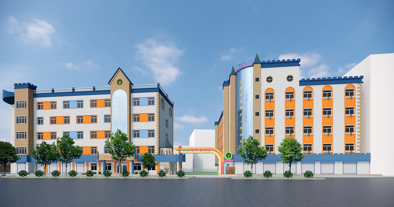 幼儿园外观改造