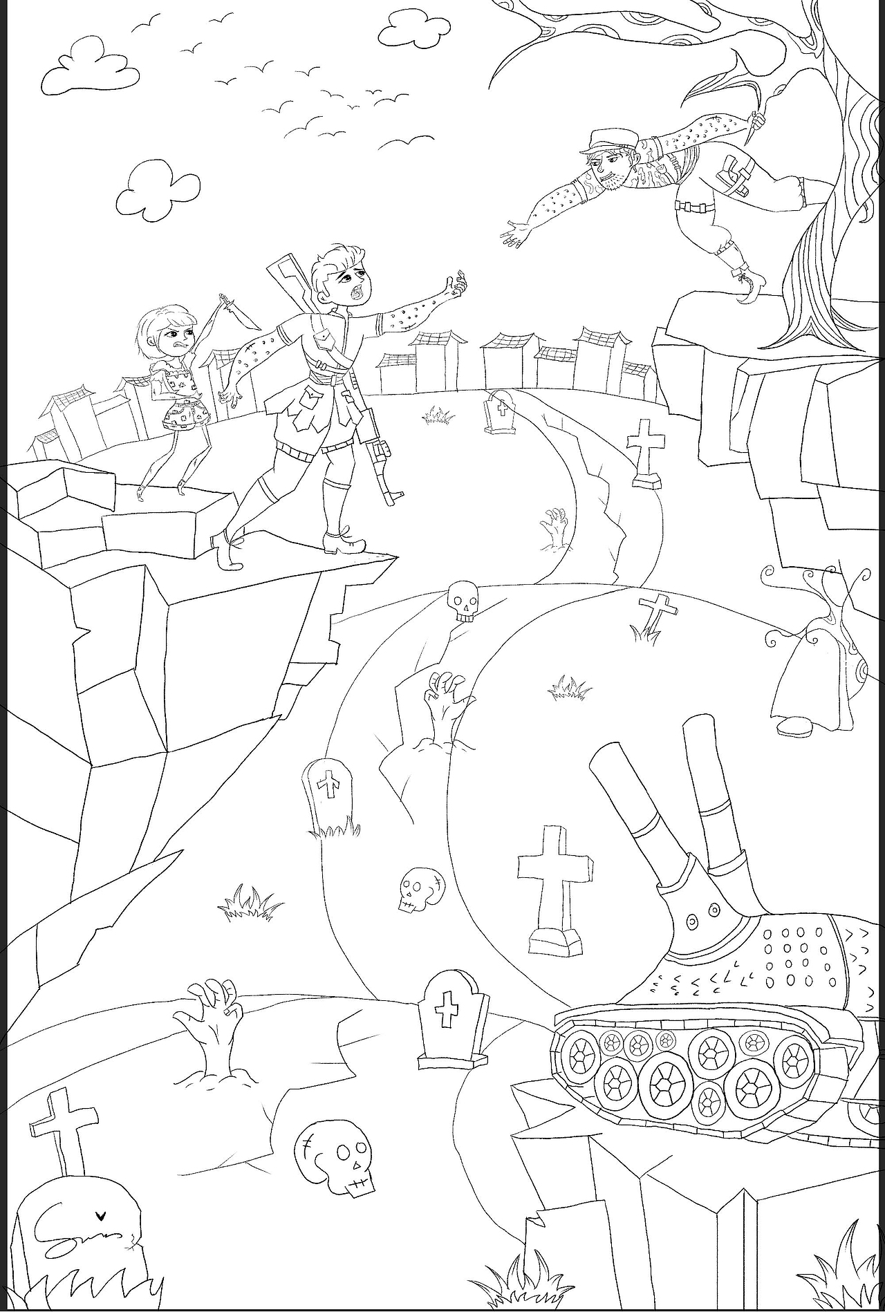 愿世间再无战争（图ZMzA5NTc2MTg0） - 儿童插画 - 站酷设计师不会呼吸的狮原创素材 - 站酷ZCOOL