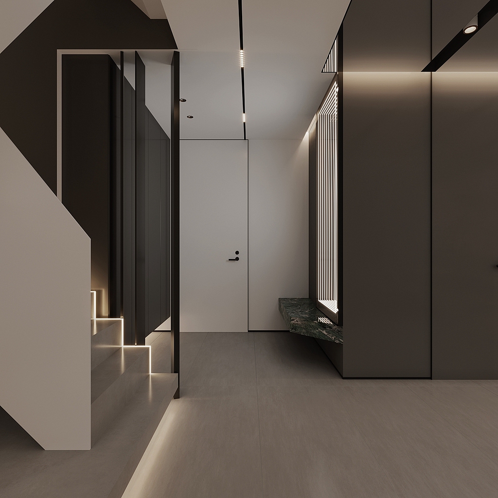 现代简约小别野（图ZMzE0MjgyOTI4） - 家装设计 - 站酷设计师简狄设计事务所原创素材 - 站酷ZCOOL