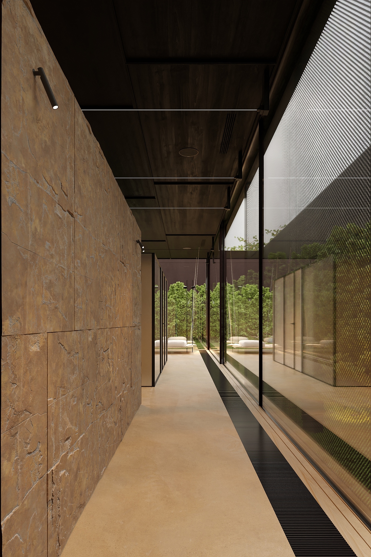 極簡別墅的整體方案