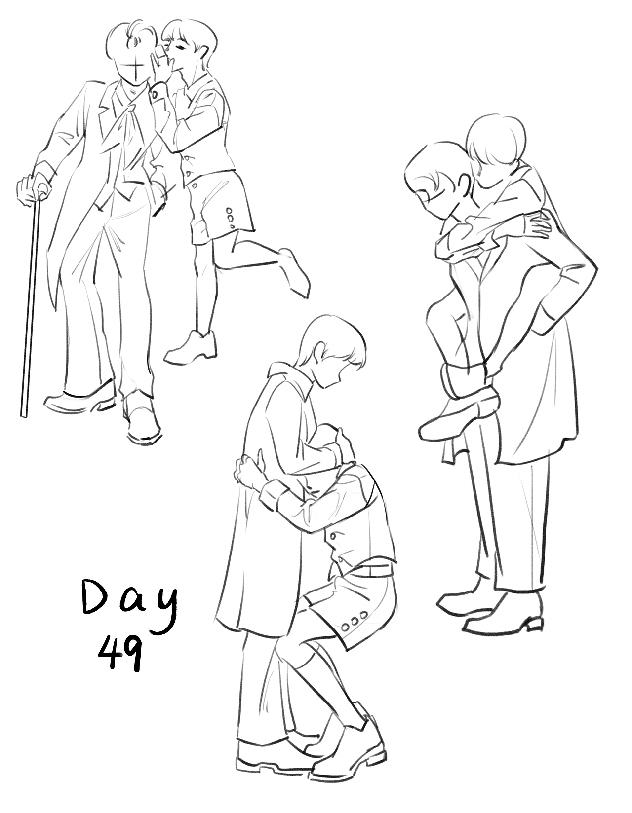 DAY49@速写班长#速写60天挑战赛（图ZMjk3ODA0NTA4） - 创作习作 - 站酷设计师罐罐U_U原创素材 - 站酷ZCOOL