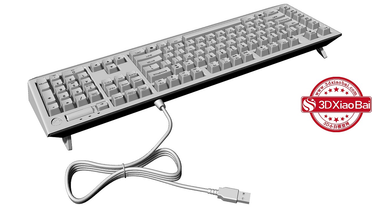 外星人专业游戏AW768键盘模型（图ZMzM2OTIyMzMy） - 产品 - 站酷设计师3D小白原创素材 - 站酷ZCOOL