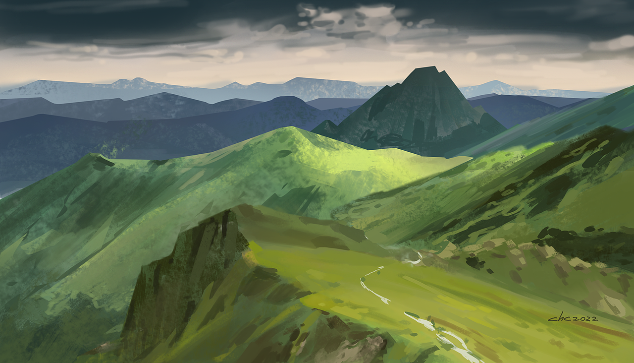 PS日常速涂（图ZMjk3NTY0MjM2） - 创作习作 - 站酷设计师chcartwork原创素材 - 站酷ZCOOL