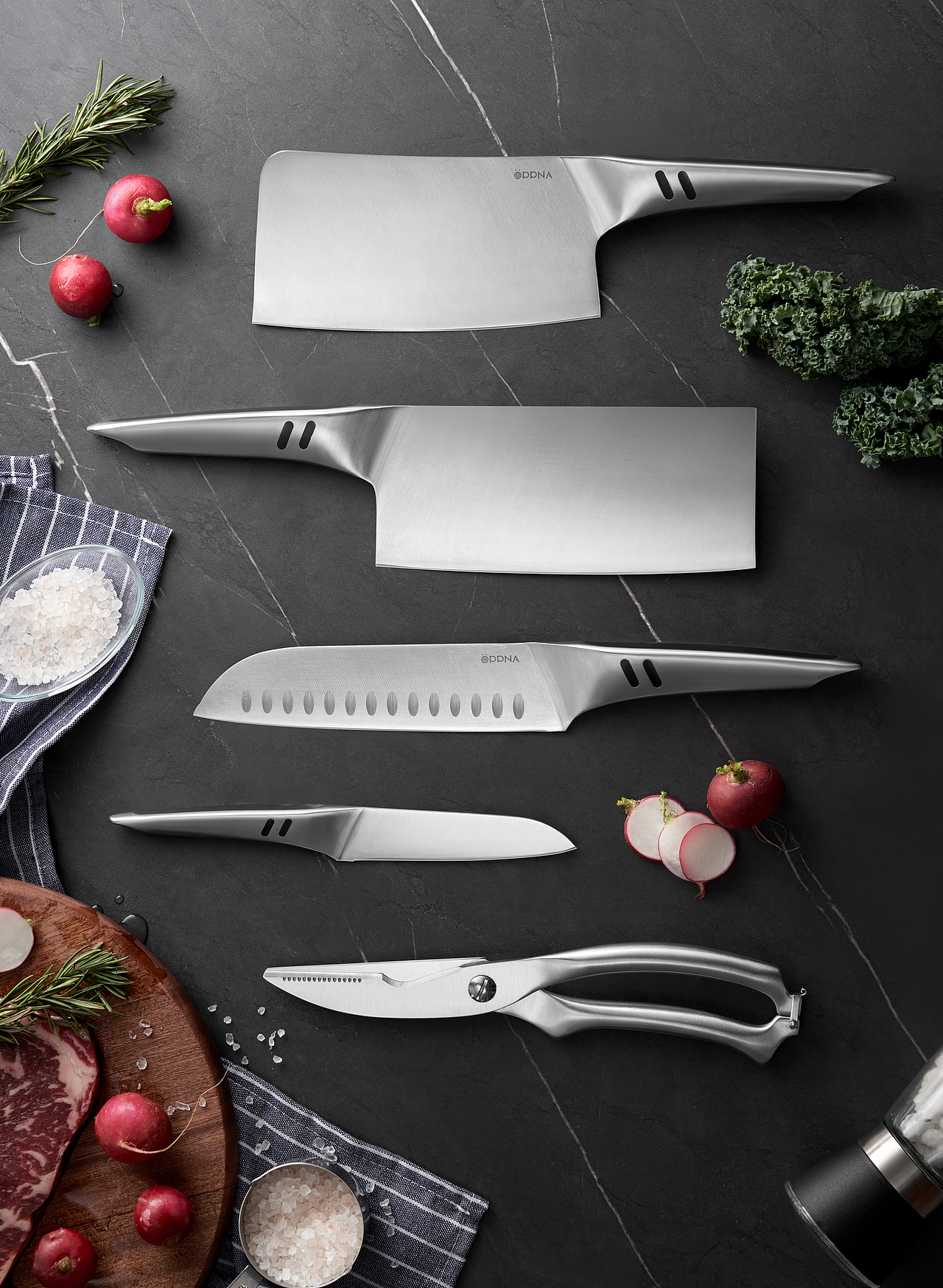 美的高端刀具拍摄及详情页设计