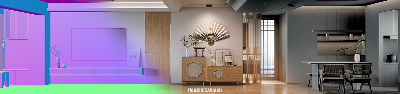 日式原木风家装设计案例