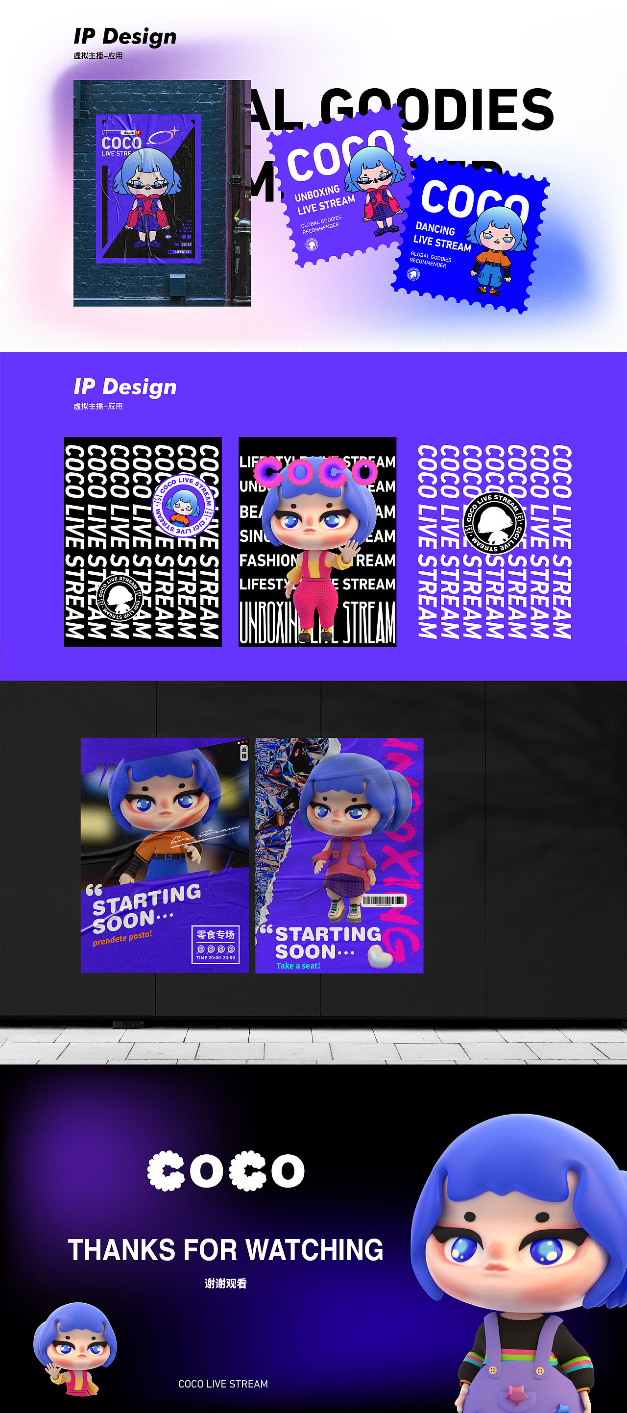 #WOW 虚拟主播COCO（图ZMzE0MzI0NjAw） - IP形象 - 站酷设计师Tian413原创素材 - 站酷ZCOOL