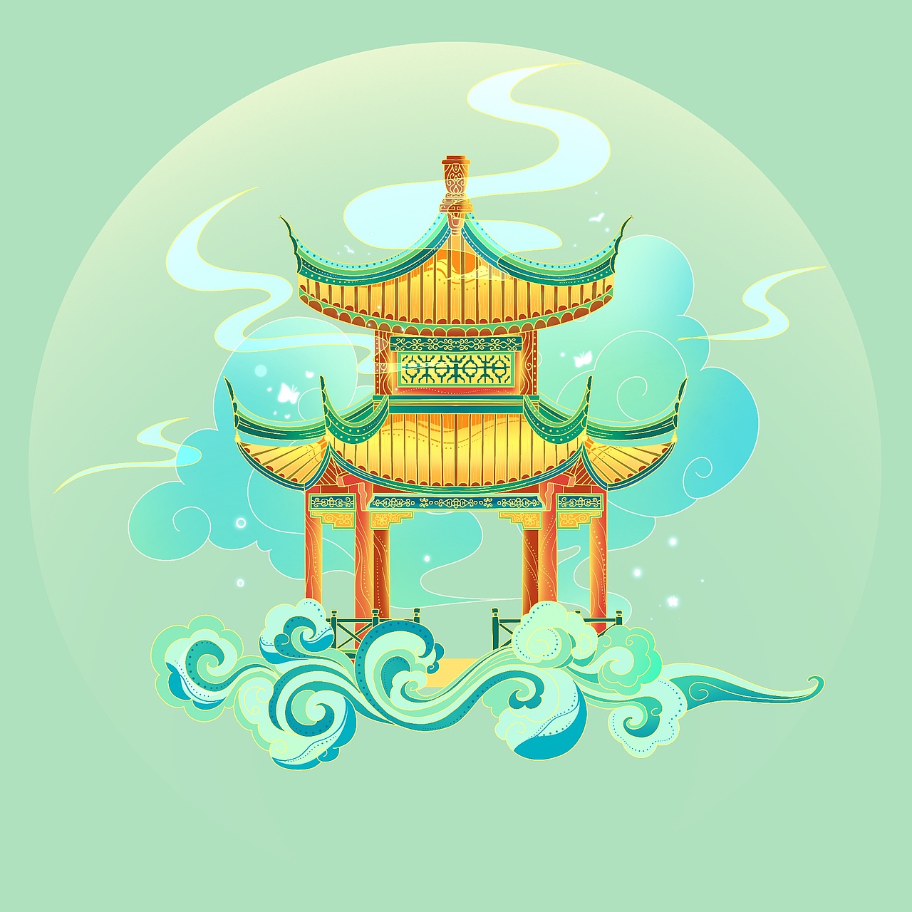 国朝插画-单体练习