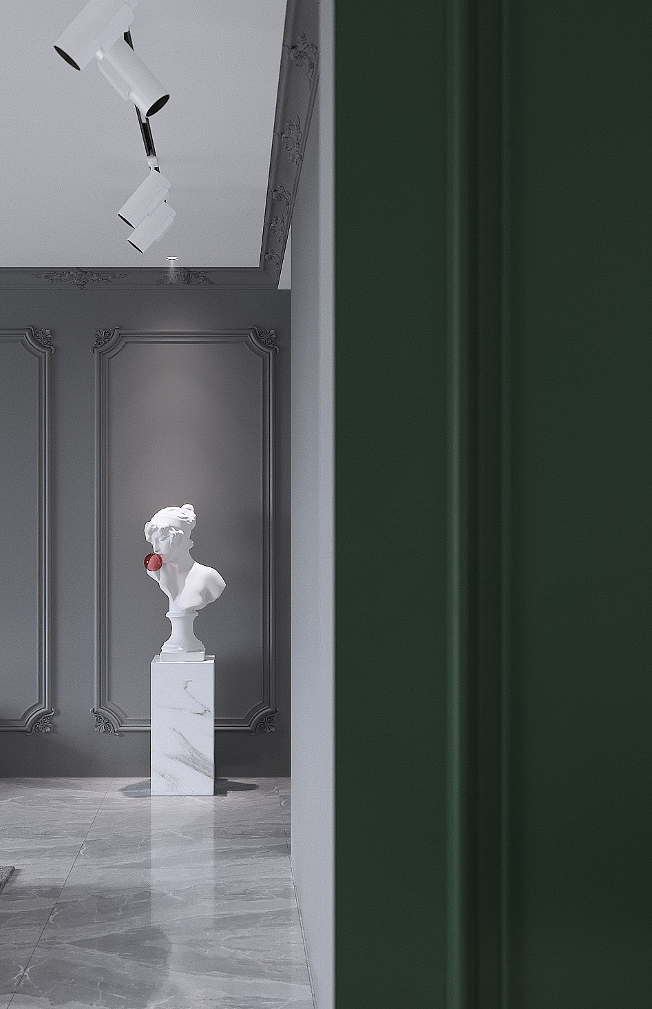 法式轻奢:承着“轻装修,重装饰”的设计理念