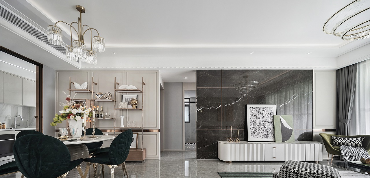 钧廷设计 | 首铸铂瑞云湾样板房一，品质居住多样表达