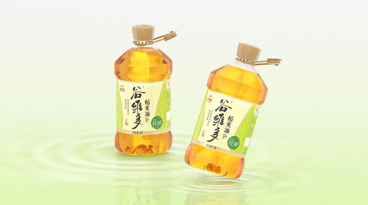 金龙鱼·谷维多 轻减稻米油 包装设计(图ZMzEyNzY3NTAw) - 包装 - 站酷设计师暖光设计原创素材 - 站酷ZCOOL