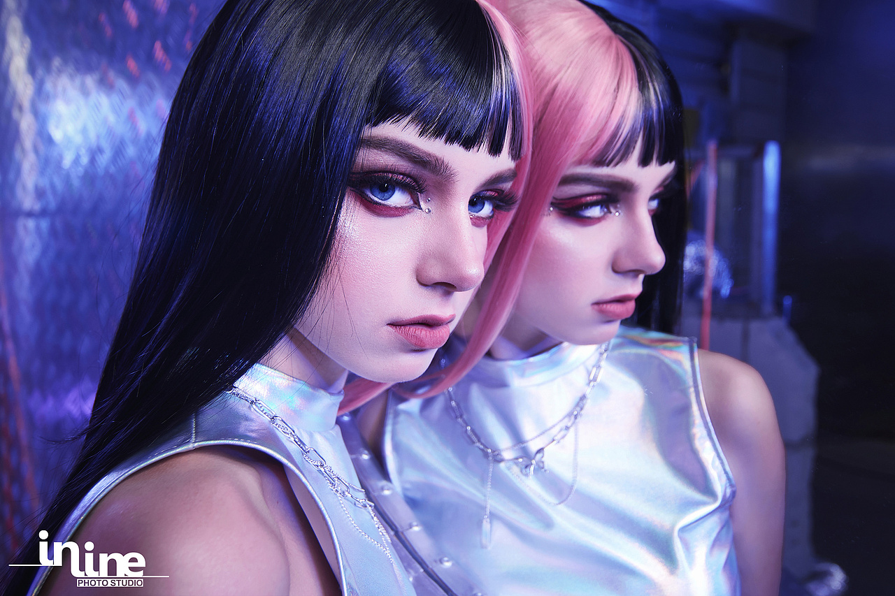 赛博朋克 INLINE✖️MK（图ZMjk4NDAzMTAw） - 时尚/艺术摄影 - 站酷设计师inline_studio原创素材 - 站酷ZCOOL