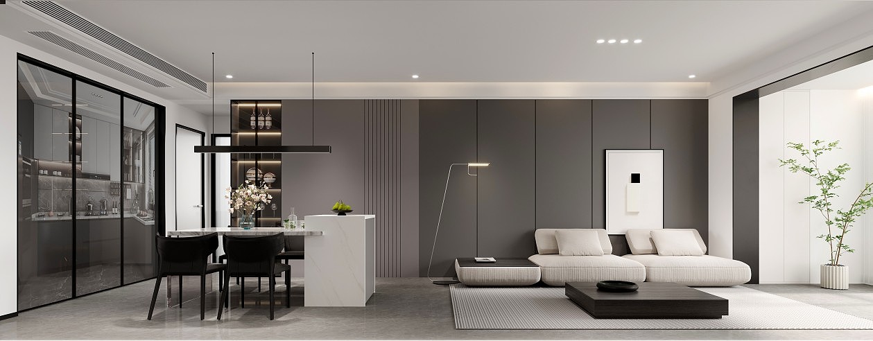 现代风格客餐厅