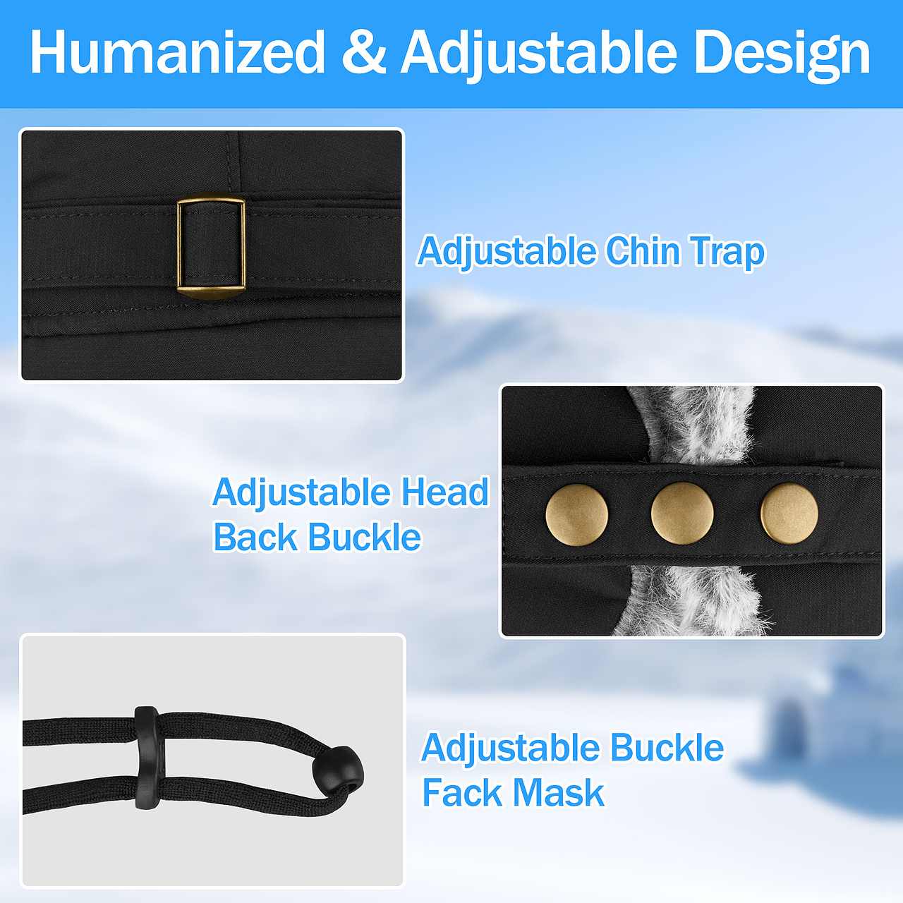 亚马逊冬天加厚雪帽保暖帽精修设计摄影（图ZMzU0NjYxMzQ0） - 电商 - 站酷设计师橙子酱酱原创素材 - 站酷ZCOOL