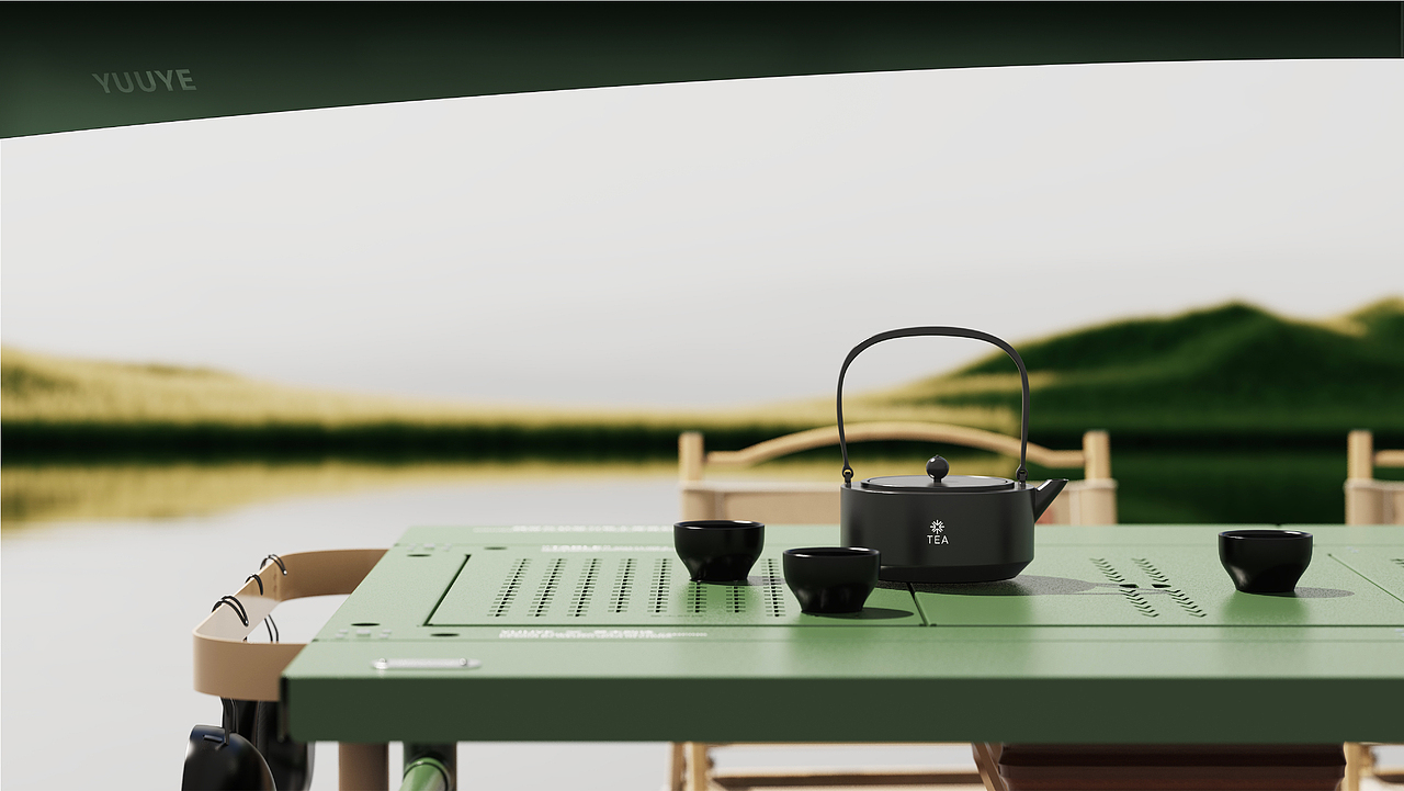 草木的诗-IGT露营桌设计（图ZMzUzOTE4ODM2） - 其他工业/产品 - 站酷设计师千文栩的产品设计原创素材 - 站酷ZCOOL