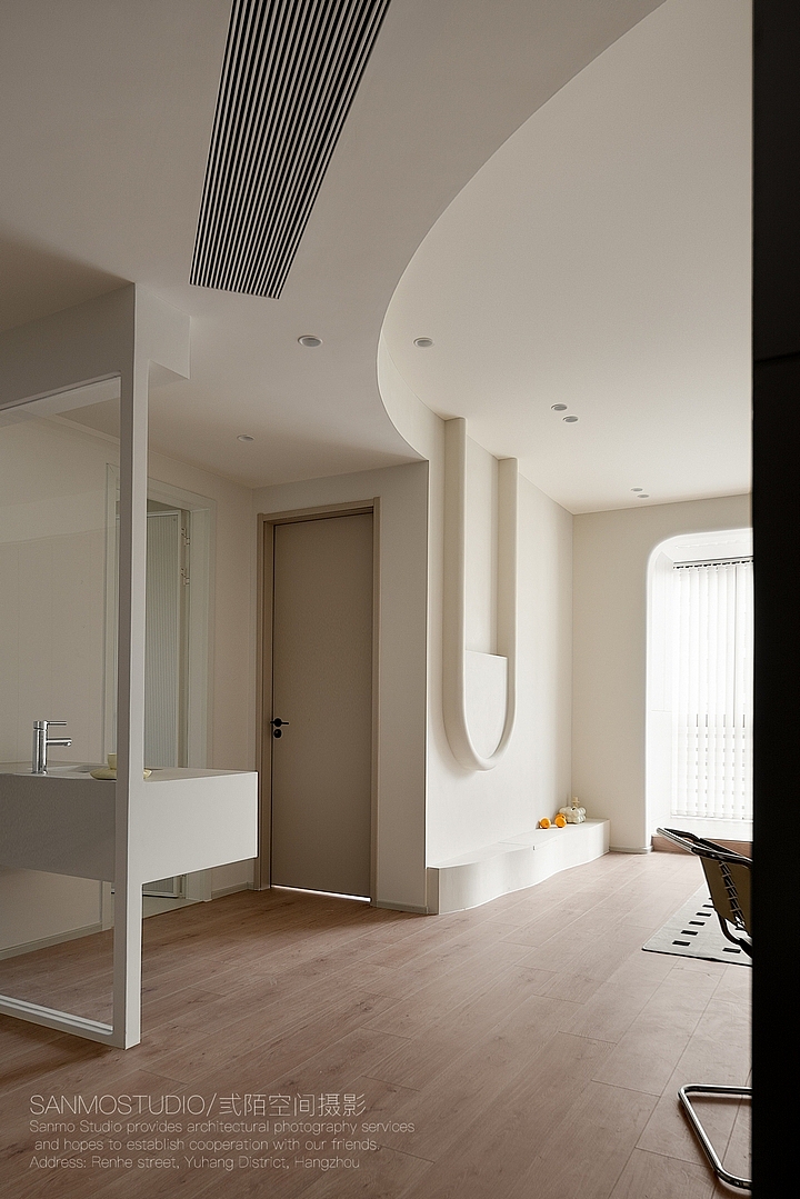 空间摄影 | 奶油色的家