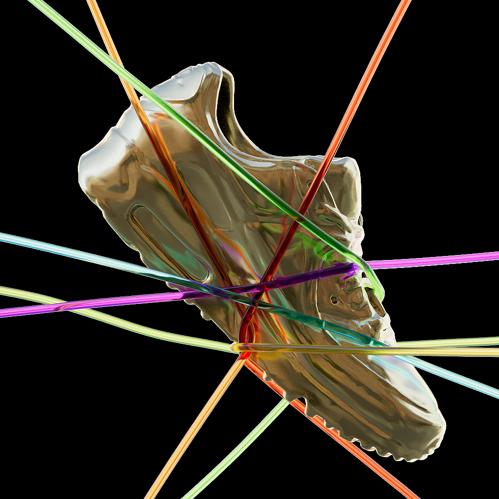 绑住那双AIR MAX！-动力学模拟/材质练习（图ZMzM1Njk2MzY4） - 产品 - 站酷设计师AYUAYULIT原创素材 - 站酷ZCOOL