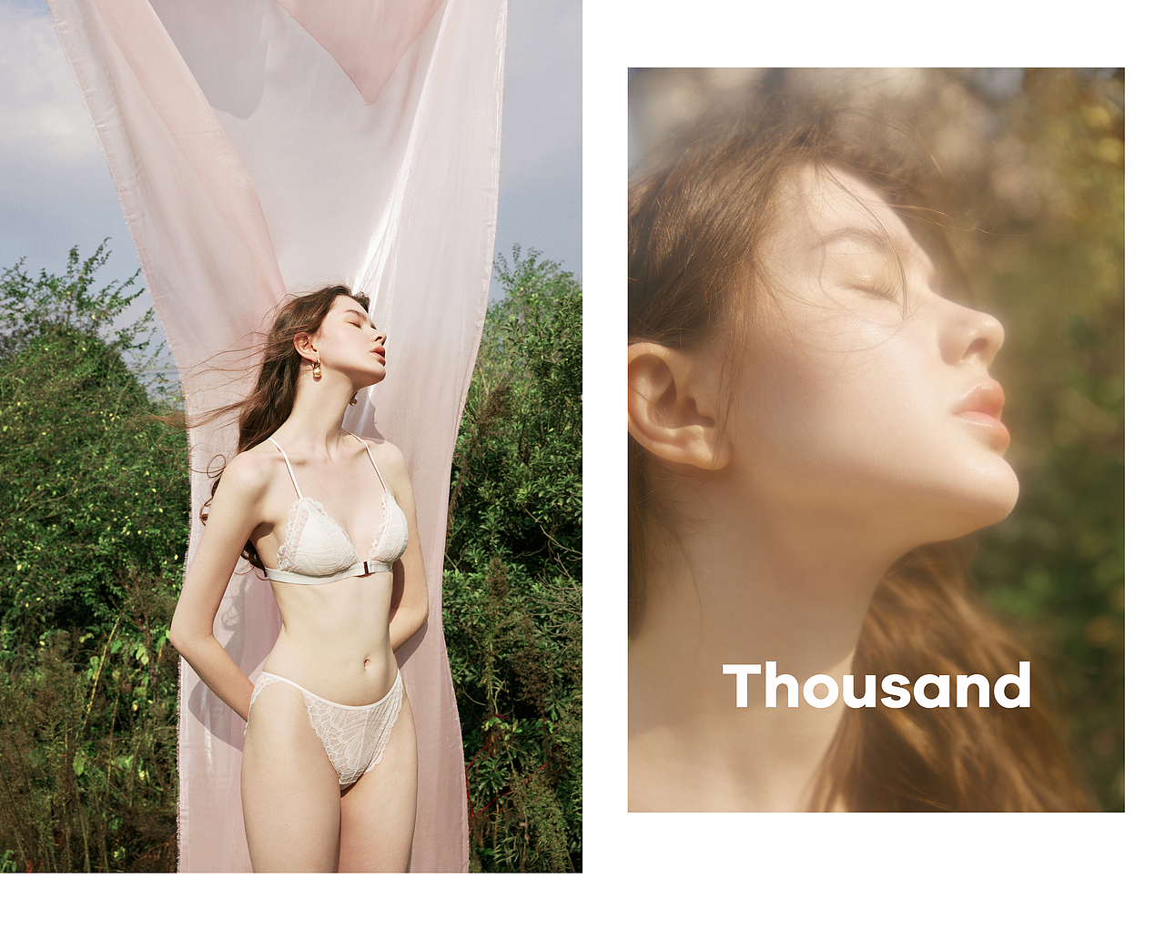 内衣品牌拍摄|春天的影像诗!