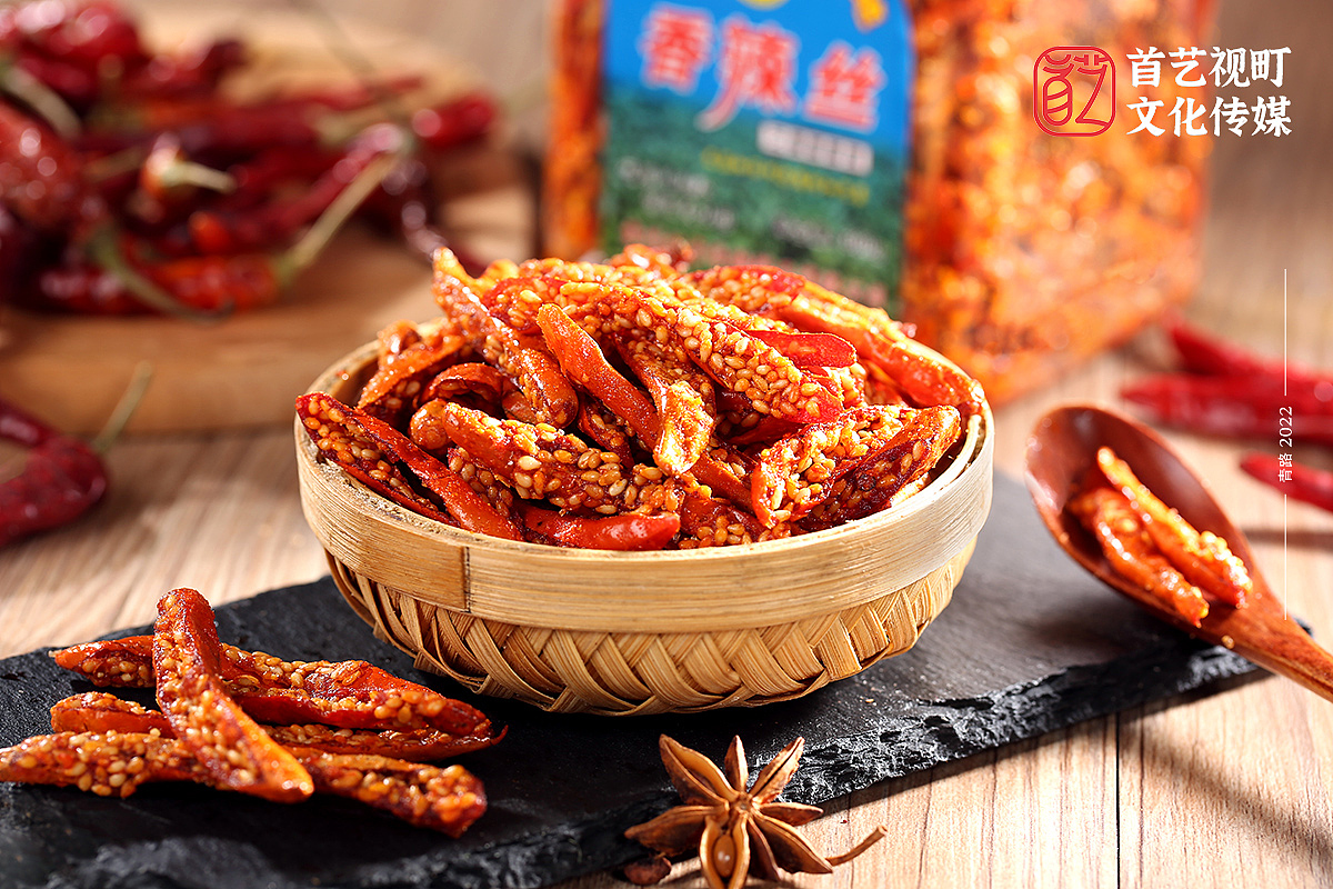 贵州土特产遵义虾子辣椒香脆椒零食下饭菜