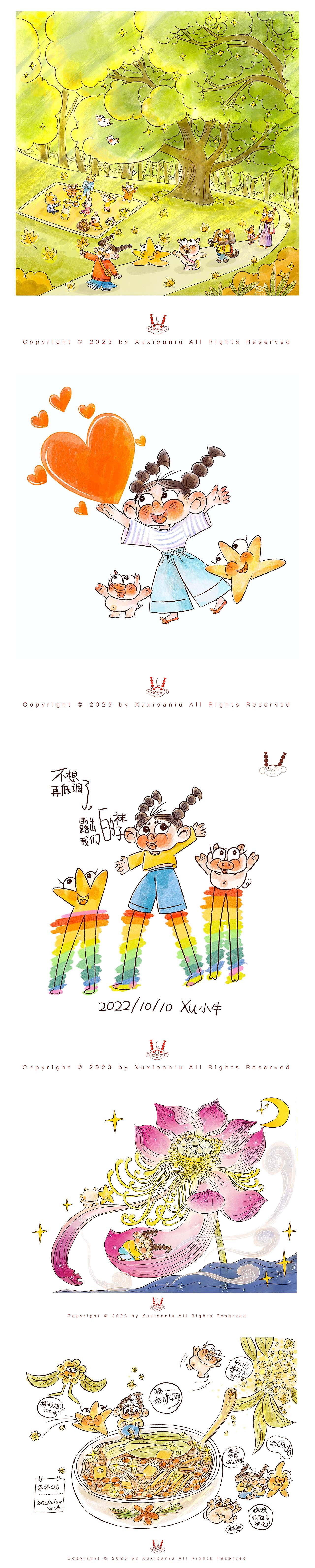 小故事还在继续画。。。