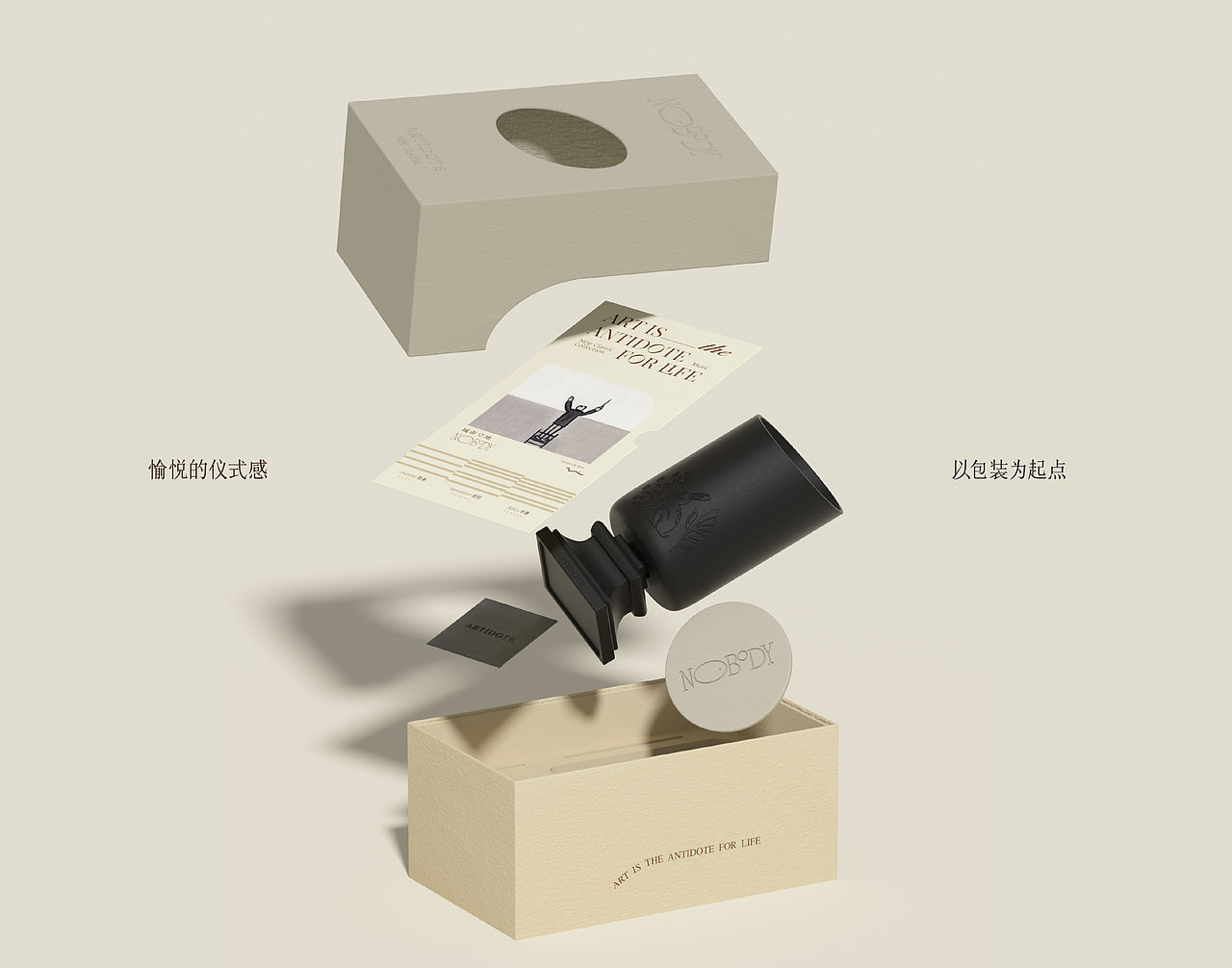 新古典 | 香氛品牌ARTÌDOTE产品外观与包装设计