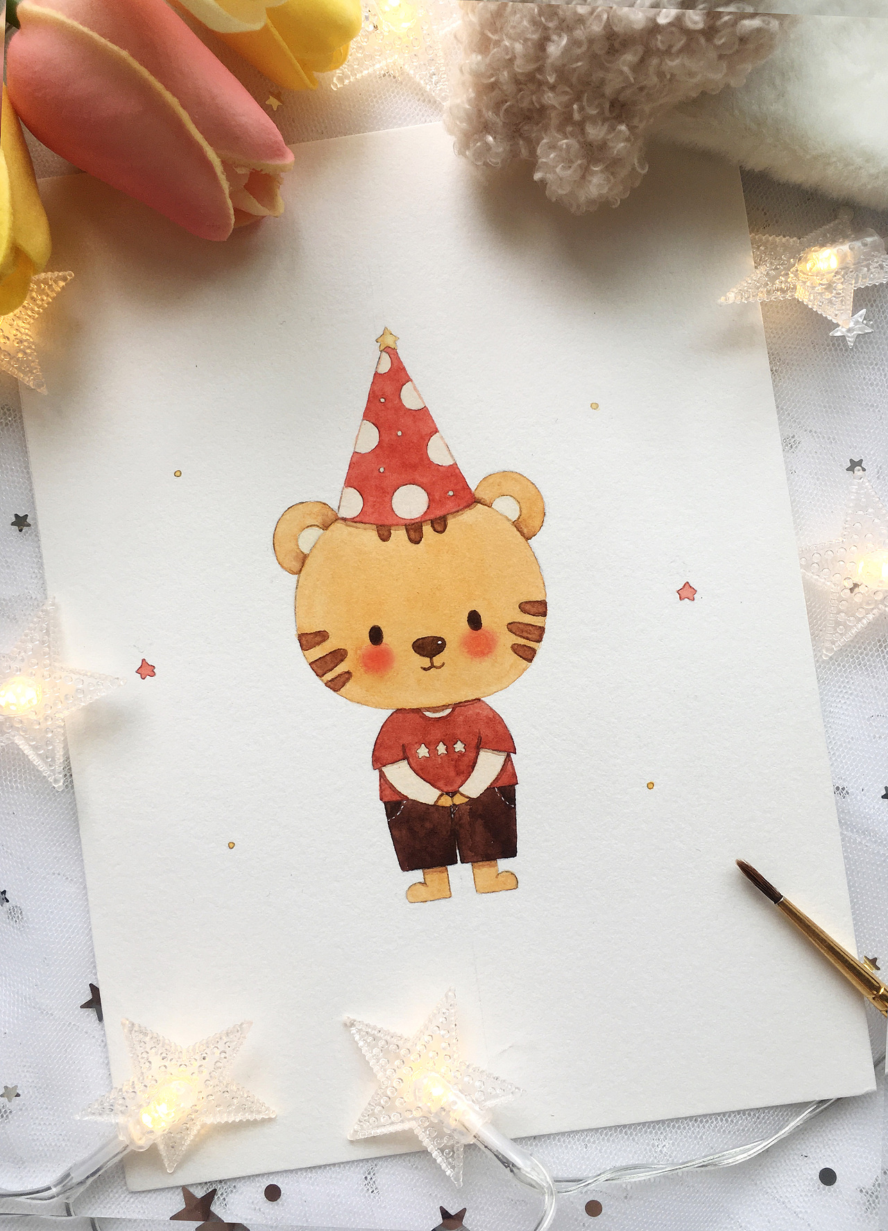 近期水彩手绘作品合集 动物主题插画 服饰配件插画（图ZMzA5MDQ0NTAw） - 创作习作 - 站酷设计师慕兰插画原创素材 - 站酷ZCOOL