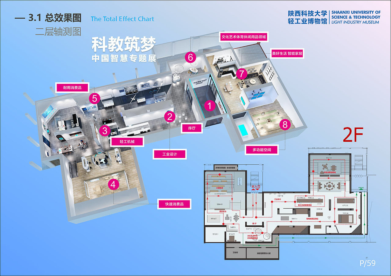 陕西科技大学《中国轻工业博物馆》展厅 展馆 设计方案（图ZMzIwMjQzNDAw） - 展陈设计 - 站酷设计师蛮好小柒展示设计原创素材 - 站酷ZCOOL