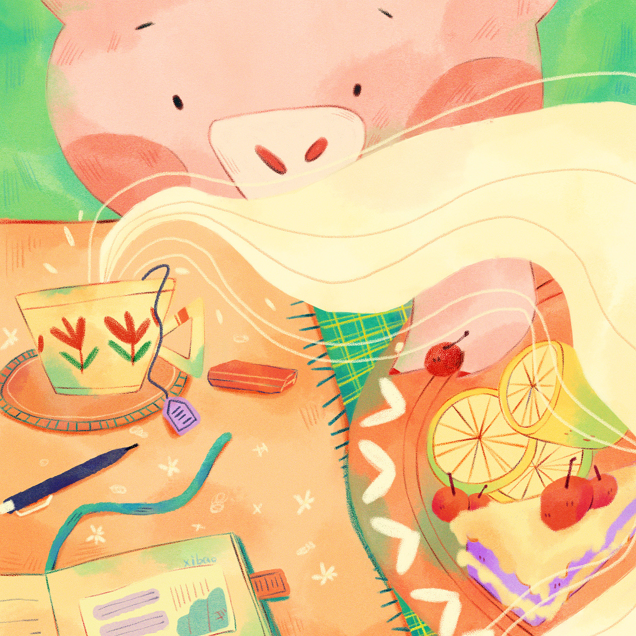 2022年插画合集（图ZMzI2NTY3MjQw） - 儿童插画 - 站酷设计师喜宝的画原创素材 - 站酷ZCOOL