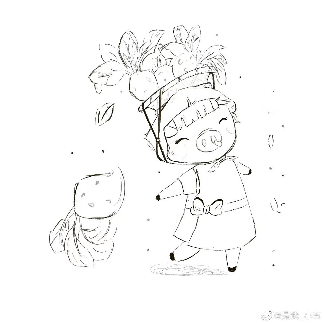 【插画练习】那些年我画过的画（图ZMzMwODcyOTEy） - 儿童插画 - 站酷设计师吴卓慧原创素材 - 站酷ZCOOL