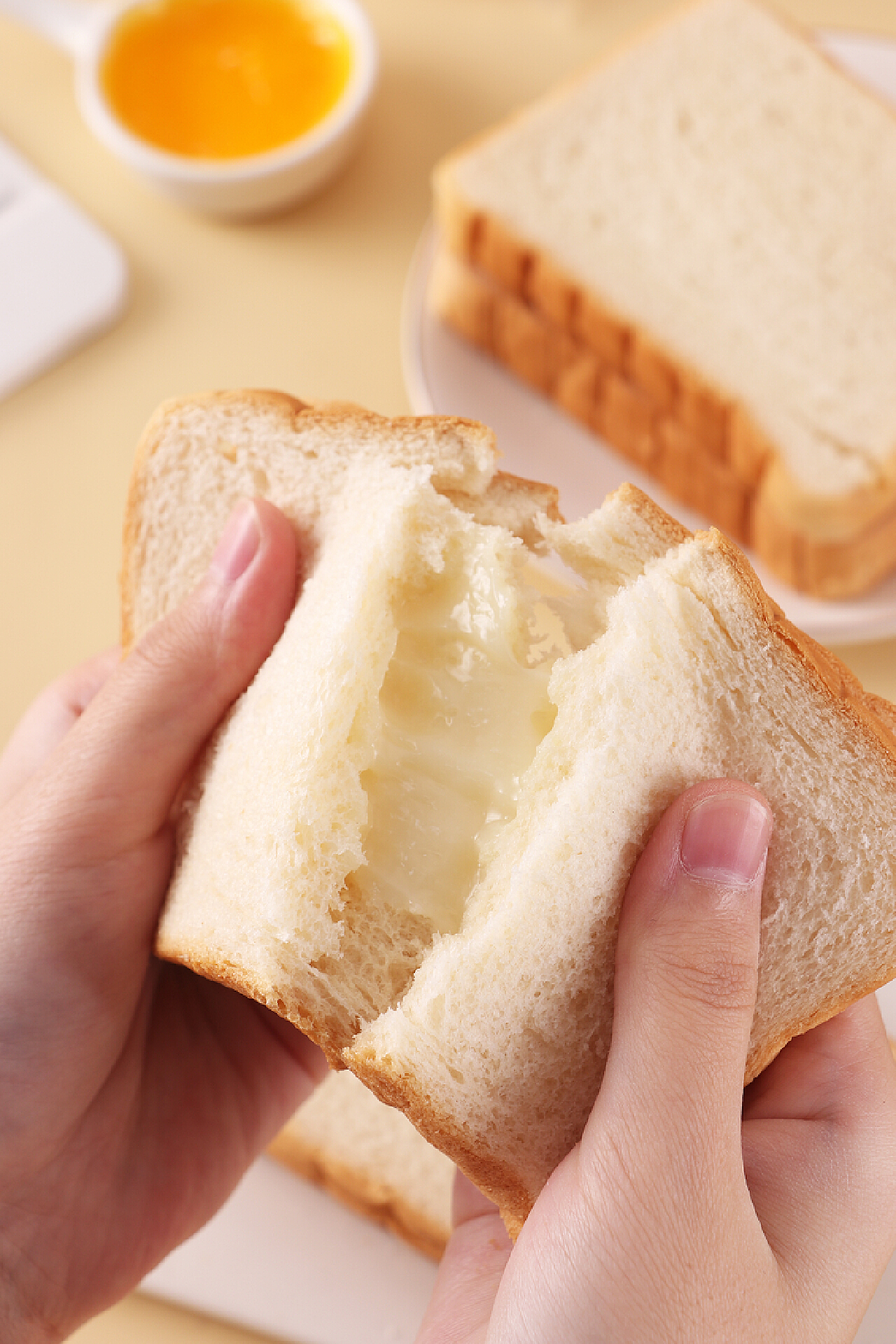 炼乳手撕面包：做出爱的味道_烤箱