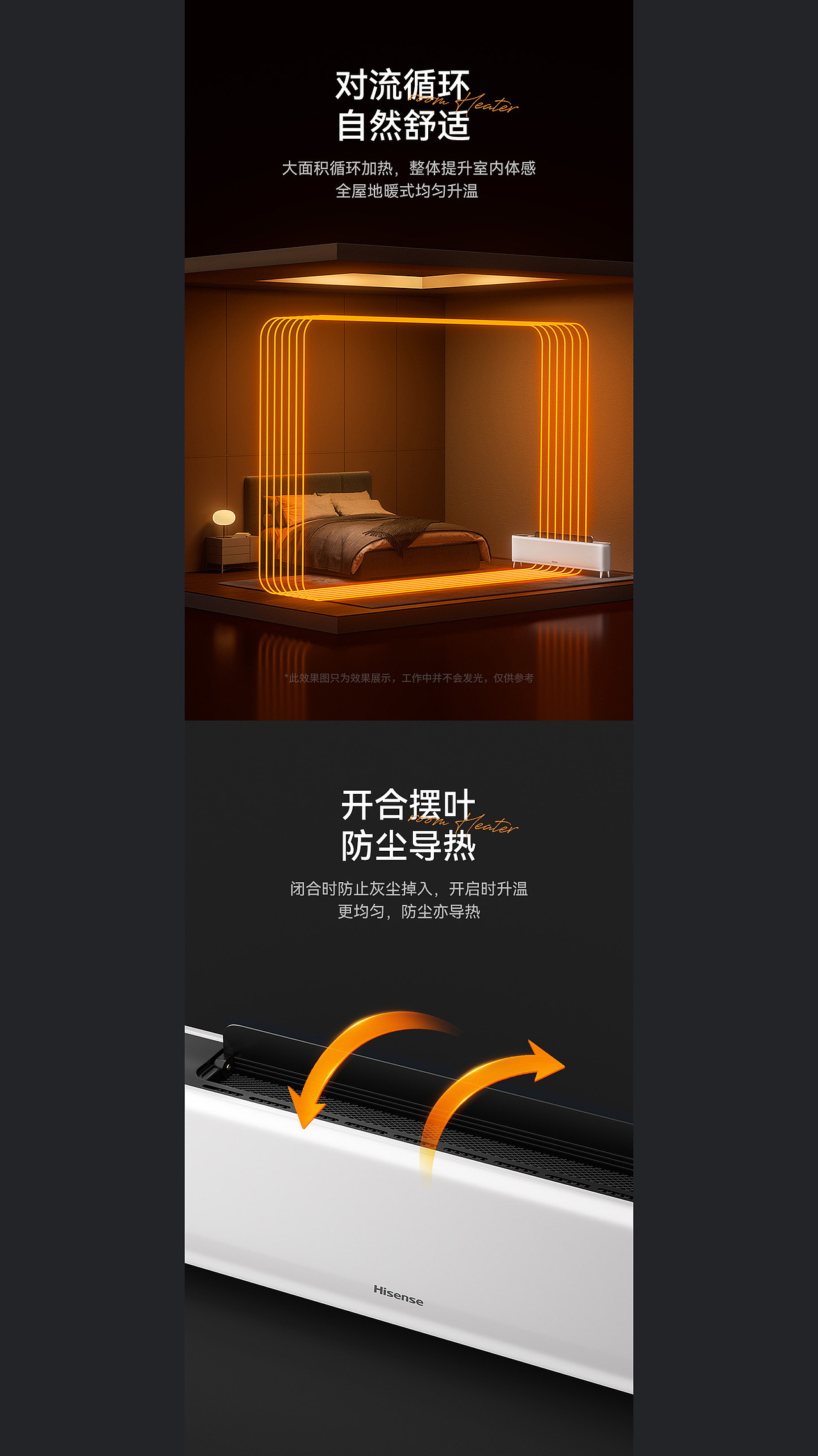 电商详情 | 海信踢脚线取暖器 小家电详情(图ZMzQ0NzM2MjEy) - 电商 - 站酷设计师鲤想传媒原创素材 - 站酷ZCOOL