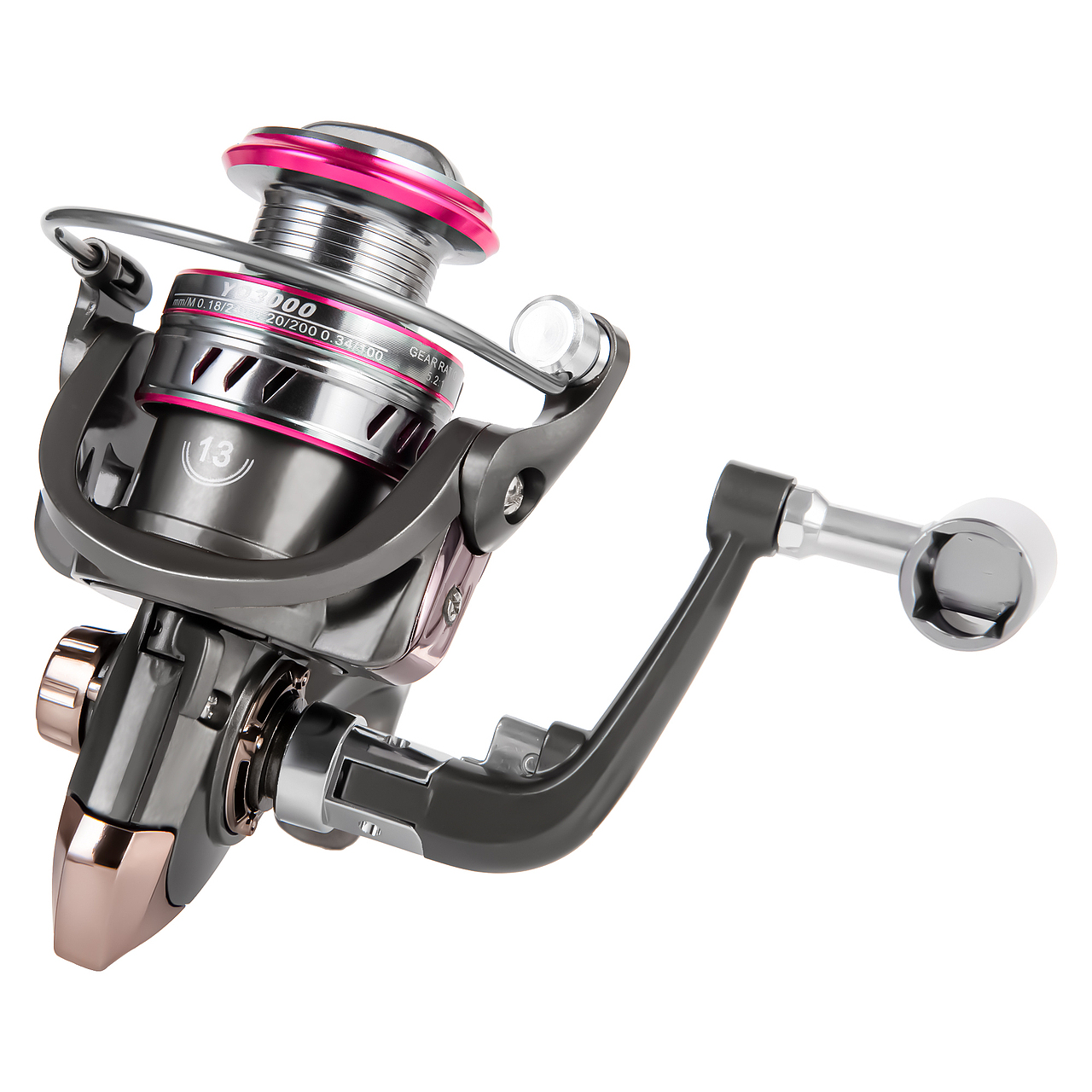 海竿轮 钓鱼轮 路亚鱼线渔轮 亚马逊主图 3000型号