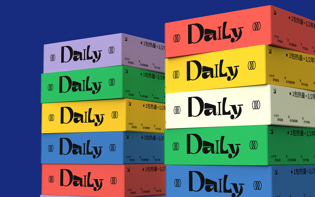 Daily蛋白棒包装设计