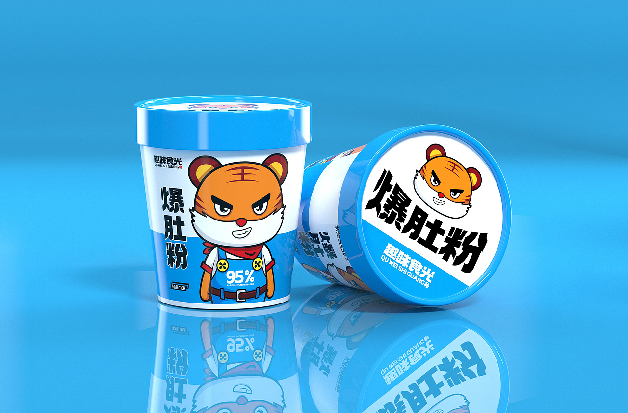 趣味时光 | 系列卡通包装设计