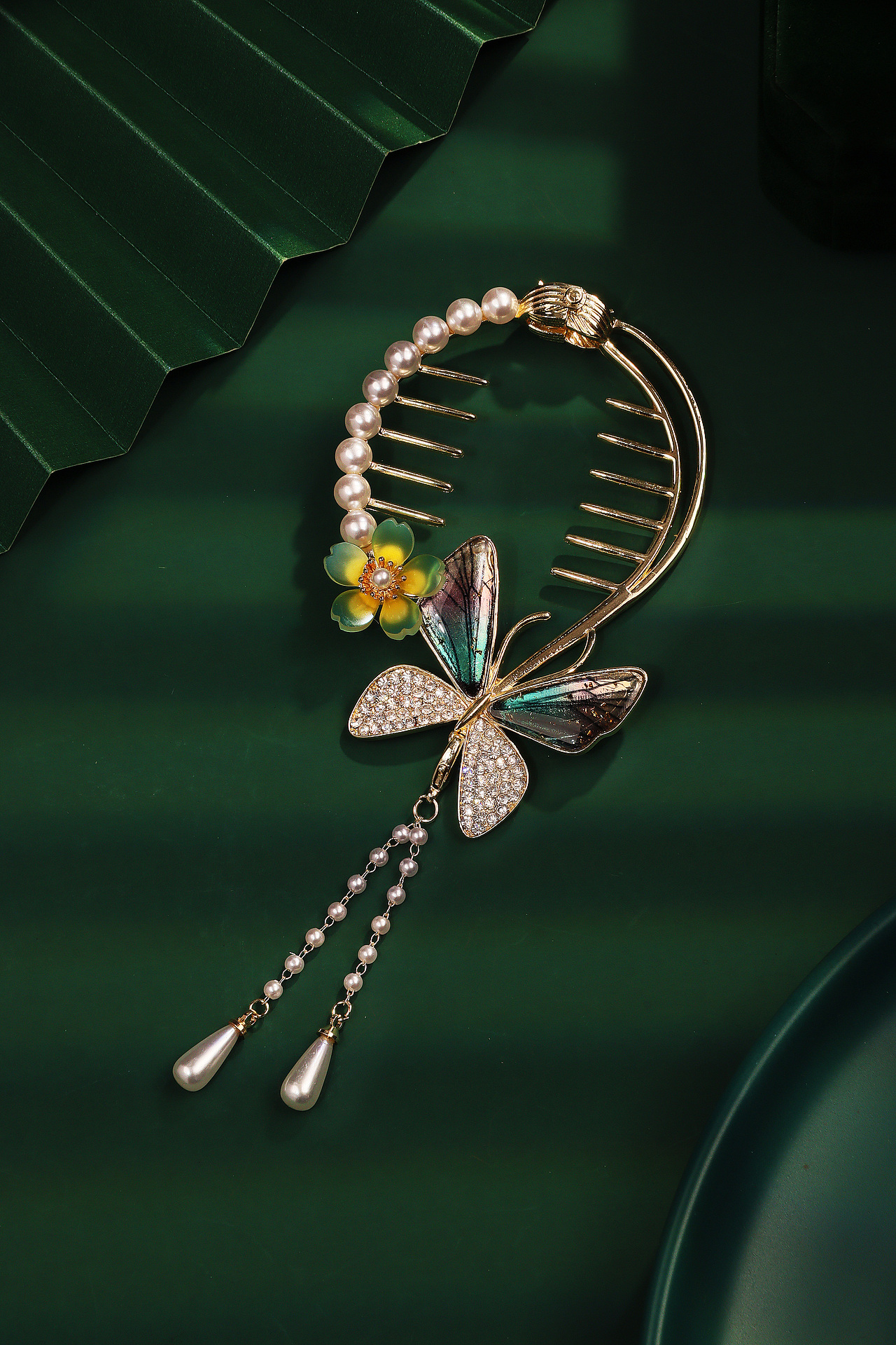 首飾發(fā)夾｜產(chǎn)品攝影（圖ZMzM5NjQ2MzA4） - 產(chǎn)品攝影 - 站酷設(shè)計(jì)師嘉木Jam攝影原創(chuàng)素材 - 站酷ZCOOL