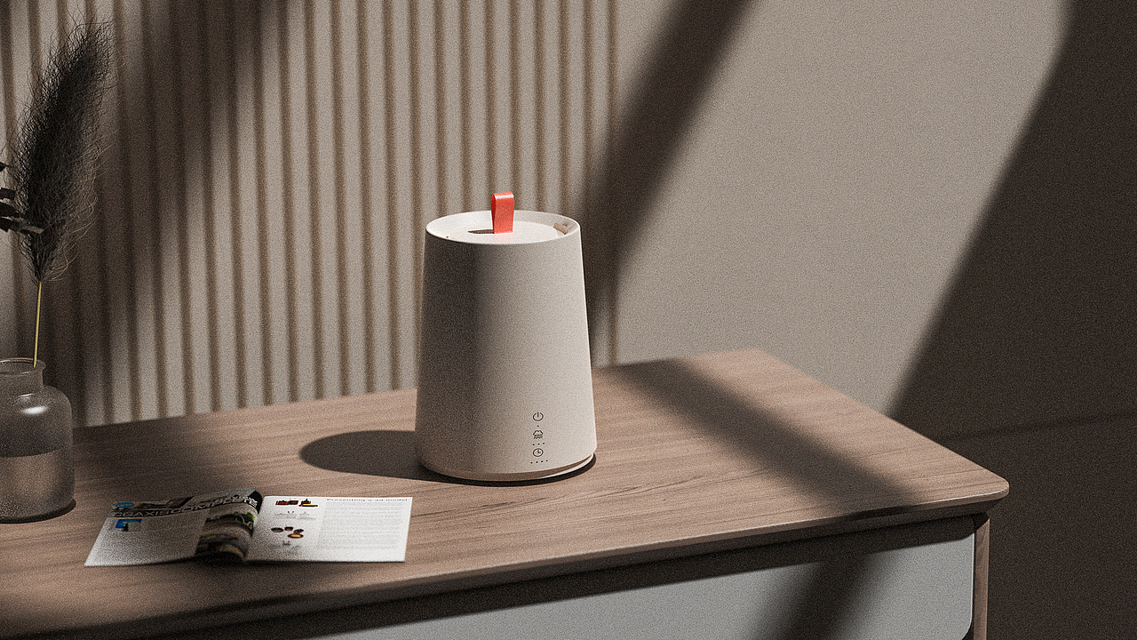 加湿器场景渲染练习