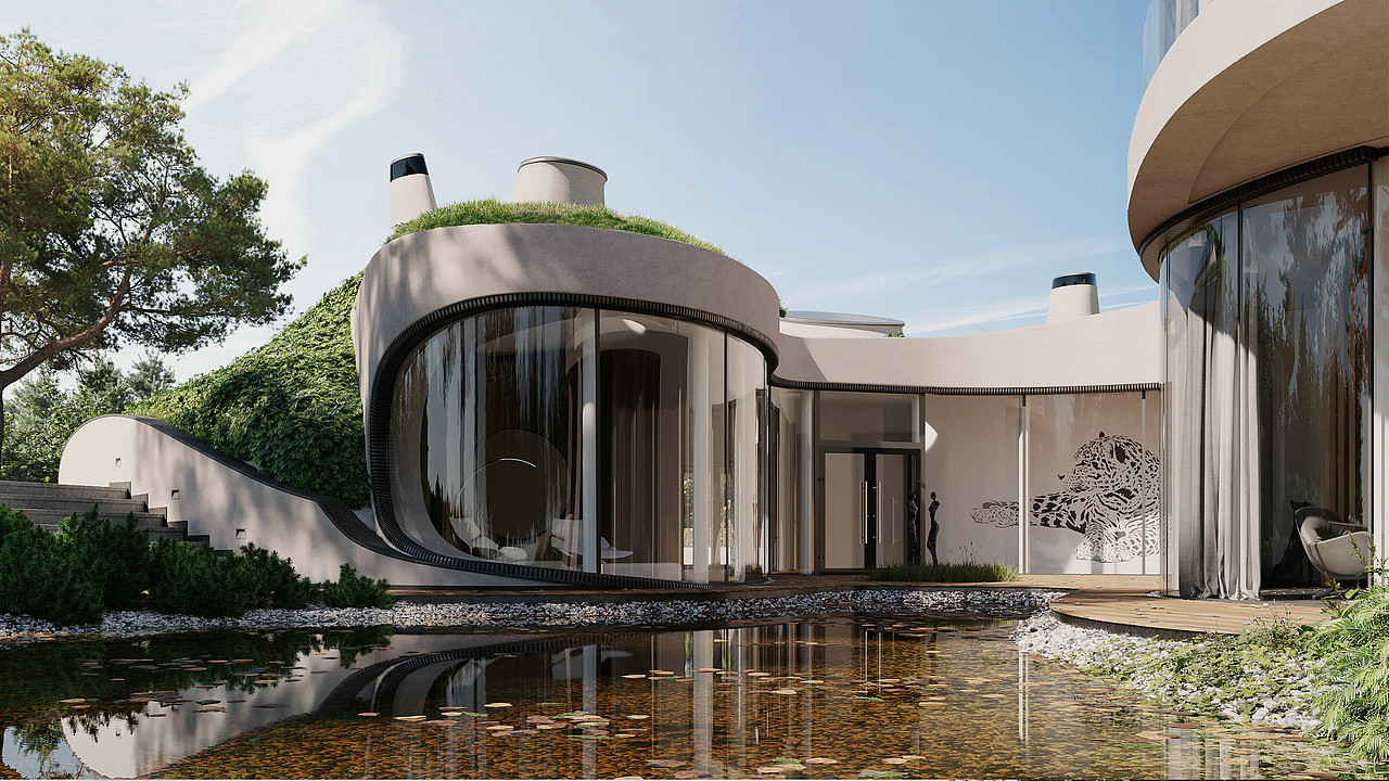 “异形”别墅设计满足你对空间的欲望（图ZMzQ1MTQyNzg4） - 建筑设计 - 站酷设计师韩卿设计原创素材 - 站酷ZCOOL