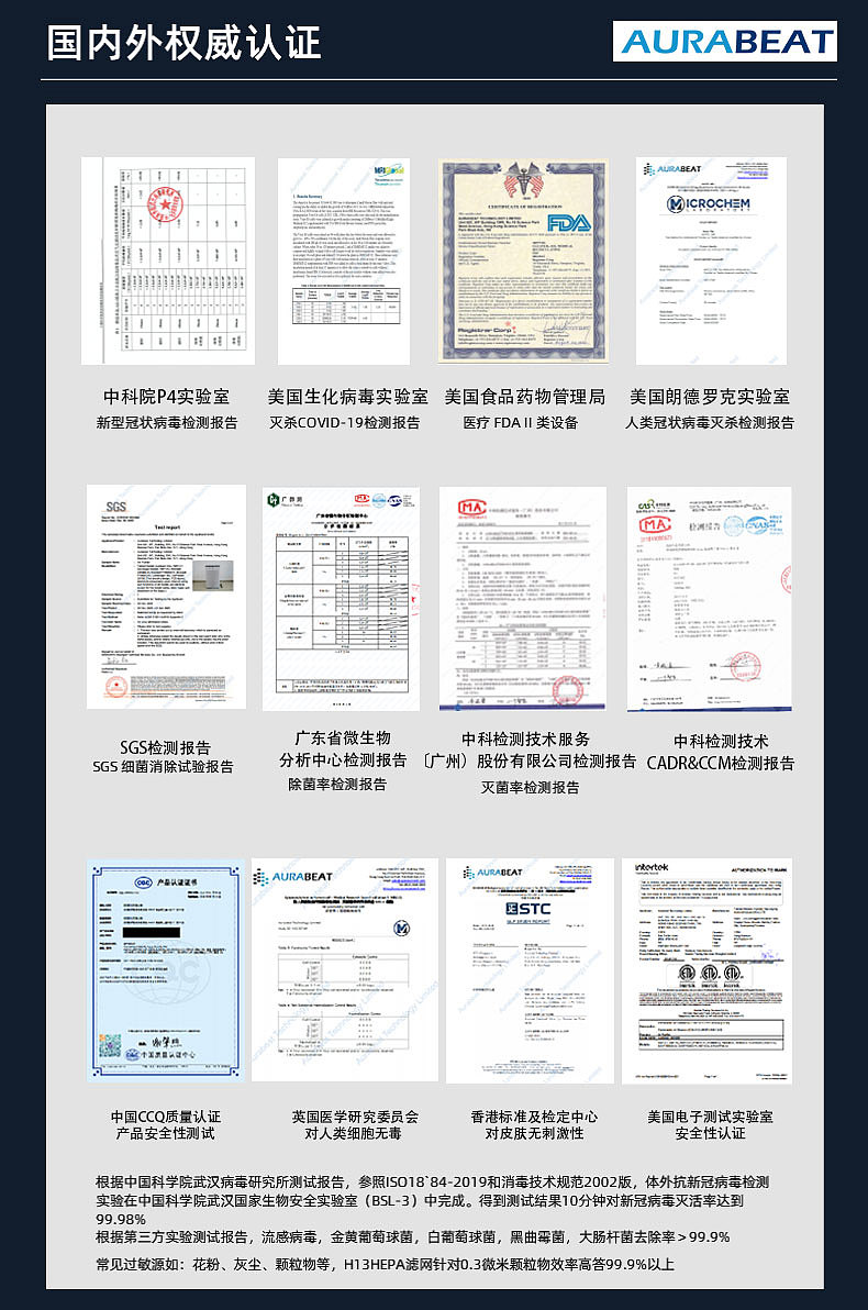 空气净化器详情页设计